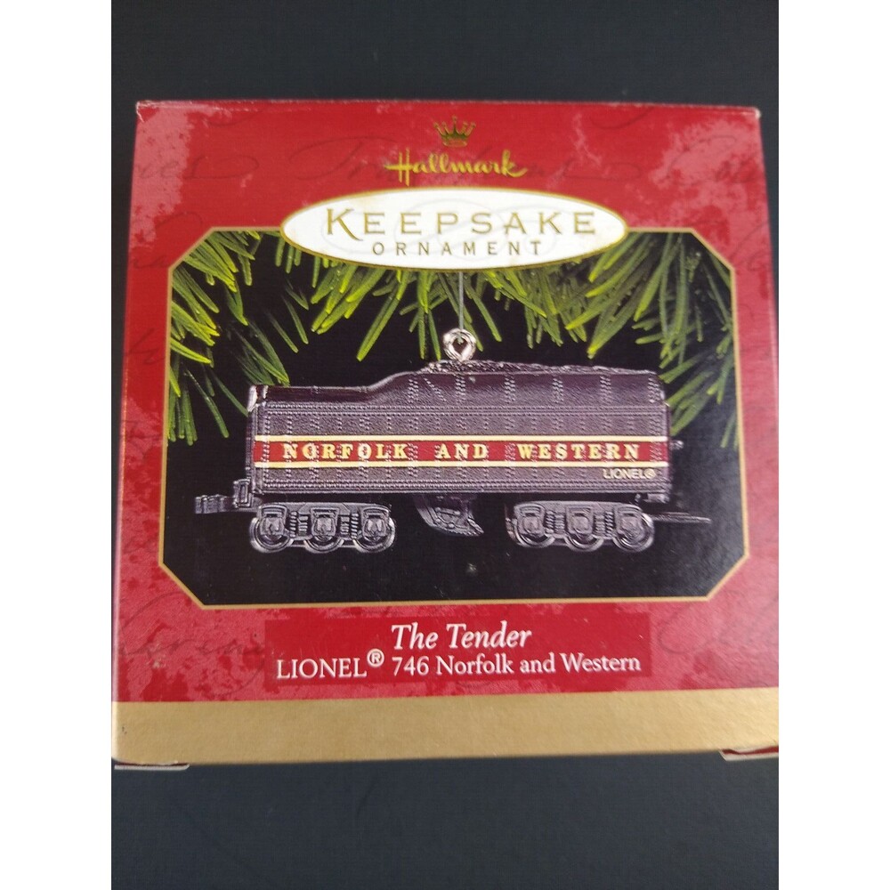 Hallmark Ornament Lionel Train Norfolk and Western Steam Locomotive 1999 #4 74